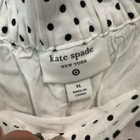 Kate Spade x Target polka dot rayon shorts NWT Sz XL - Picture 3 of 8
